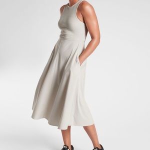 NWT Athleta Winona Hybrid Support MIDI Dress XL